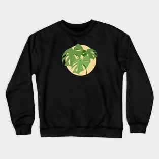 Swiss Cheese Plant Crewneck Sweatshirt